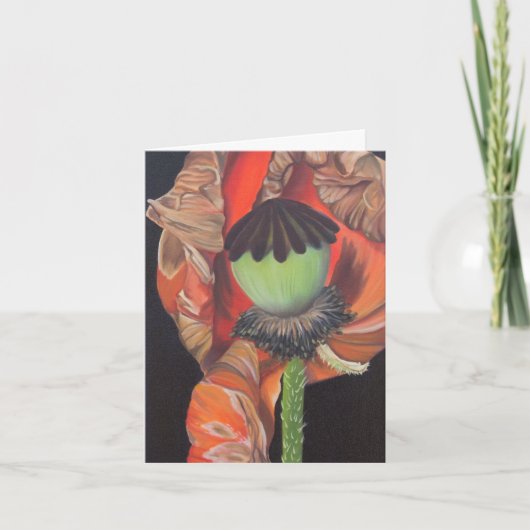 ポピー・カード サンキューカード (正面)