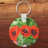 ポピー/キーリング キーホルダー (正面)