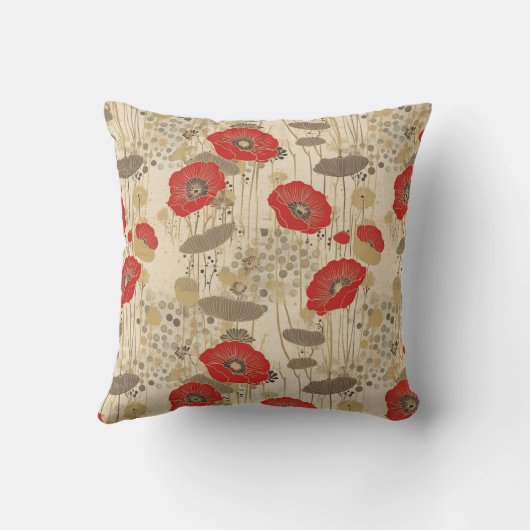 ポピー クッション (裏面)