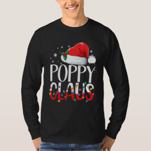 ポピー・クラウス お揃い ファミリー クリスマス パジャマ Xmas Tシャツ