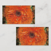 ポピー・クラッレ 名刺 (正面/裏面)