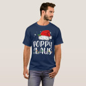 ポピー・クロース・サンタ・クリスマスマッチングファミリー Tシャツ (正面フル)