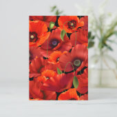 ポピー サンキューカード (スタンド正面)