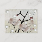 ポピー·スイート·カードを愛する詩·ホープ 名刺 (裏面)