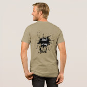 ポピー、スマイルの背中 トライブレンドTシャツ (フル背面)