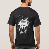 ポピー、スマイルの背中 Tシャツ (裏面)