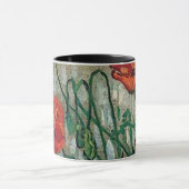 ポピー&チョーファンゴッホファインアート マグカップ (中央)