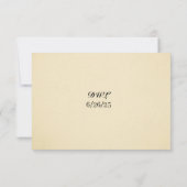 ポピー・ドリフト RSVP カード (裏面)