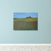 ポピー・パラダイス キャンバスプリント (インサイチュ (ウッドフロア))