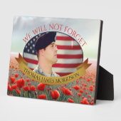 ポピー・フィールド写真記念館 フォトプラーク (側面)