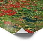 ポピー・フィールドbyヴィンセント・ヴァン・ゴッホファインアート ポスター (コーナー)