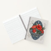 ポピー – フラワーアストロロジーと魔法 ノートブック (内部)