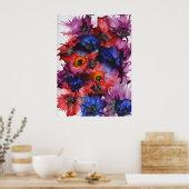 ポピー ポスター (キッチン)