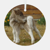 ポピー・ポニー ガラスオーナメント (裏面)