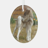 ポピー・ポニー ガラスオーナメント (正面左)