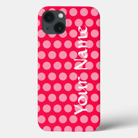 ポピー・モロッコムードドット Case-Mate iPhoneケース (裏面)