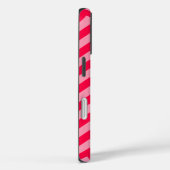 ポピー・モロッコムードモノグラム付きシェブロン Case-Mate iPhoneケース (裏面 / 右)