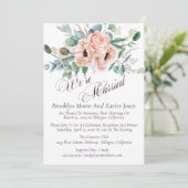 ポピー ラディアンス 結婚のお知らせ 招待状 (スタンド正面)