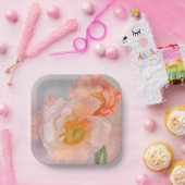 ポピー ラブ ペーパープレート (パーティー)