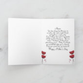 ポピー・ラブ・マザーズ・デイ・カード カード (内部)