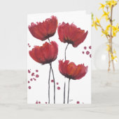 ポピー・ラブ・マザーズ・デイ・カード カード (黄色い花)