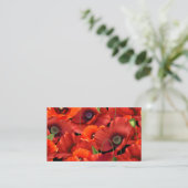 ポピー 名刺 (スタンド正面)