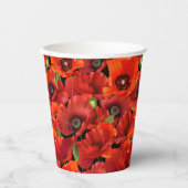 ポピー 紙コップ (正面)