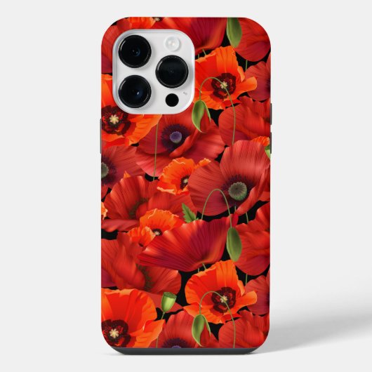 ポピー iPhoneケース (裏面)
