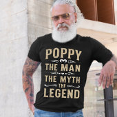 ポピー | The Man The Myth The Legend Father's Day Tシャツ