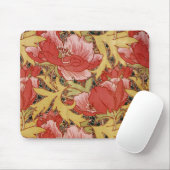 ポピーbyウィリアム・モリス マウスパッド (マウス)