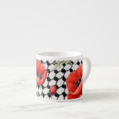 ポピーw/パレスチナのハッタエクスプレッソマグ エスプレッソカップ (正面右)