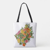 ポピ絵を描ー・トートバッグ トートバッグ (裏面)