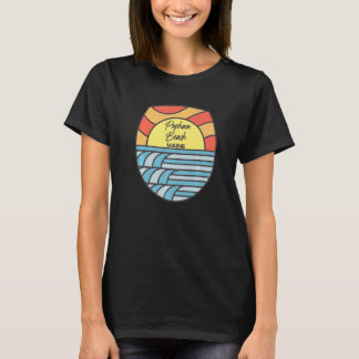 ポファムビーチメーンミーサンセットサンライズ土産 Tシャツ