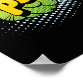 ポフ！マジカルポップ・アートのアート漫画爆発 ポスター (角)