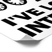 ポフ！関心失ったポスおもしろいター ポスター (角)