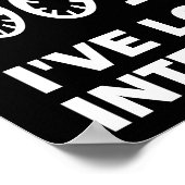 ポフ！関心失ったポスタおもしろいーBLK ポスター (角)