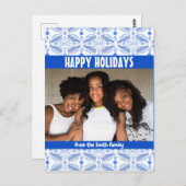 ポブラノスタイルパターカスタムンPHOTO Holiday ポストカード (正面/裏面)