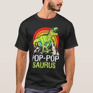 ポプサウルスポップ・アートの恐竜グランドパサウポップ・アートのルポップ・アートのスファス Tシャツ