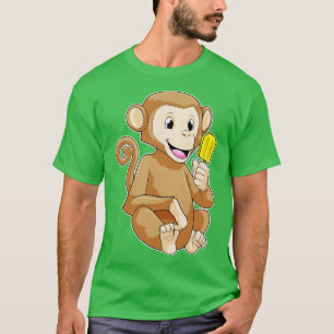 ポプシクルで猿 Tシャツ