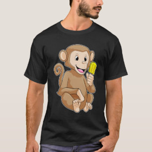 ポプシクルで猿 Tシャツ