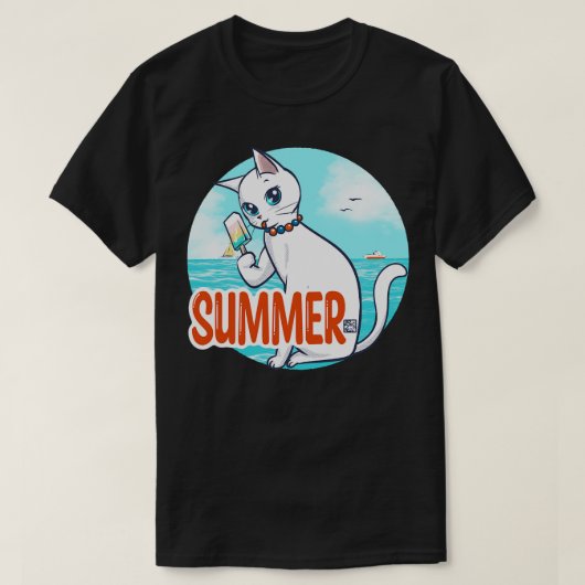ポプシクルのある夏 Tシャツ (デザイン正面)
