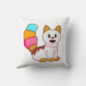 ポプシクルのある猫 クッション (裏面)