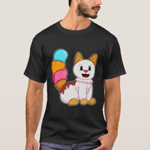 ポプシクルのある猫 Tシャツ