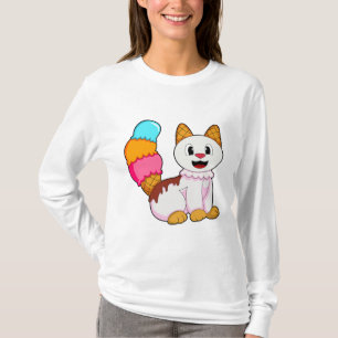 ポプシクルのある猫 Tシャツ