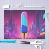 ポプシクルの都市通り 薄葉紙 (クラフト)