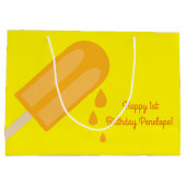 ポプシクルキッズバースデーパーティー ラージペーパーバッグ (裏面)