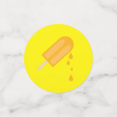 ポプシクルキュートサマー1st誕生日パーティーテーマ コンフェッティ (スモール正面)