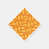 ポプシクルキュートサマー1st誕生日パーティーテーマ スタンダードカクテルナプキン (角)