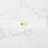 ポプシクルサマーバースデーパーティー ペットボトルラベル (シングルラベル)