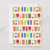 ポプシクルサマーバースデーパーティー 招待状 (裏面)